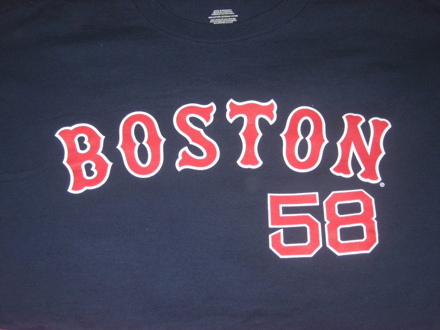Create your own Boston Red Sox Game Day Dress Upcycled