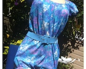 Vintage short sleeved swimsuit