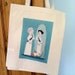 Queen Reflection Diamond Jubilee tote bag