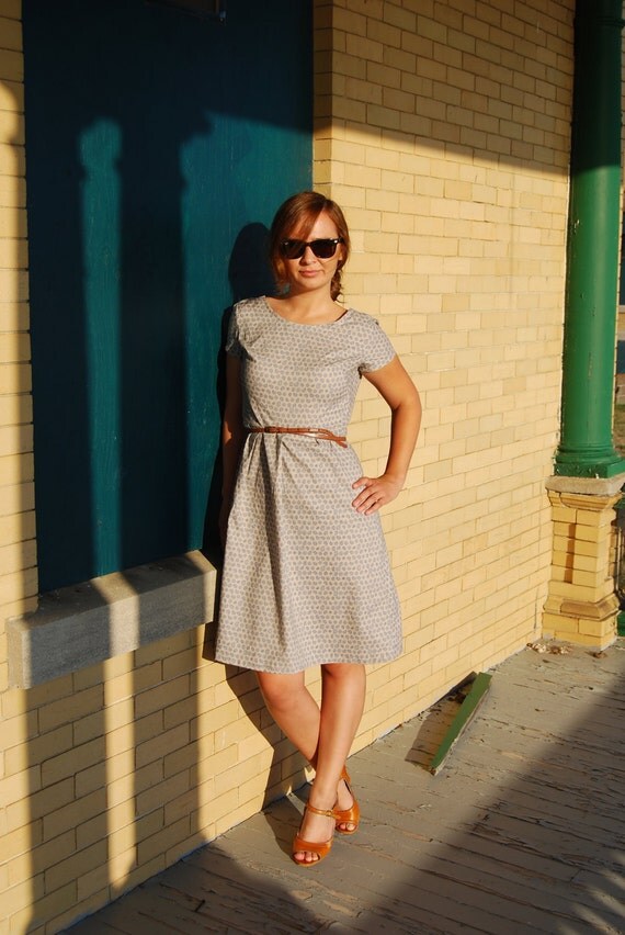 Vintage Inspired Paisley Dress