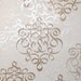 Furniture &Wall Stencil Small Ribbon Damask Stencil Featured in Martha Stewart Living