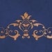Arabesque Center Stencil for Ceiling and Wall Stenciling