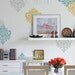 Wall Art Motif Stencil Fun Ornamental Flower for DIY Wall Decor. More Artistic Than Wall Decals and Cheaper Than Wallpaper :)