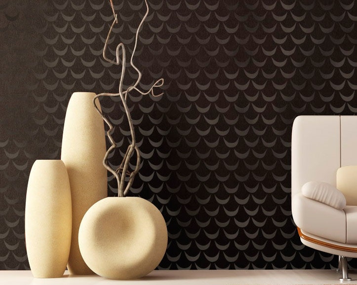Wall Pattern Stencil African Wave Allover Stencil for Wall Decor and More