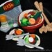 Kids Felt Play Salad For Two