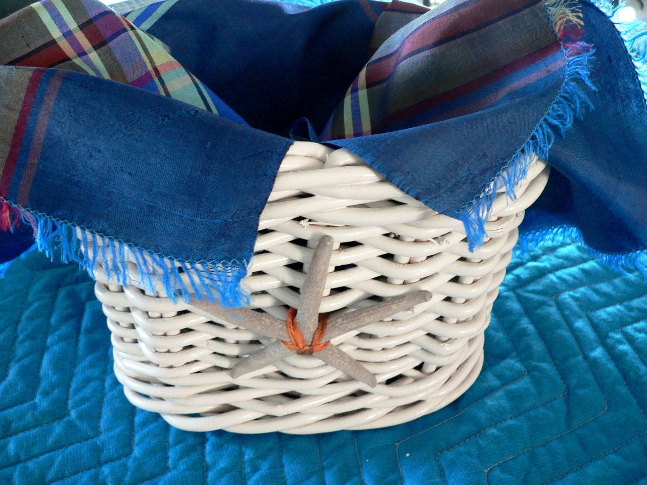 Beach Basket for Coastal Life Style