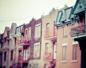 Beautiful facades - 8x10 - Colorful buildings in a row fine art photograph