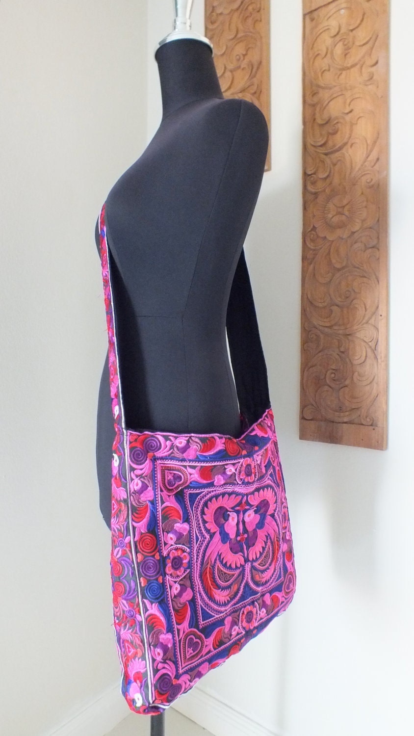Hmong Ethnic handmade bag, Massager bag  And Shoulder Bags -From thailand