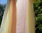 Vintage 60s Peignoir Ethereal Sunburst Trapeze Robe Jacket