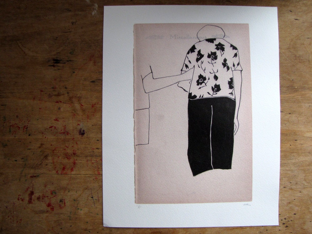 B - Art Print