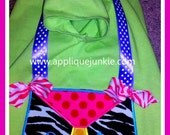 Funky Whimsical Purse Applique Machine Designs