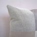 Modern throw pillow: organic cotton colorblock pillow, geometric decorative pillow cushion cover