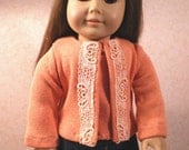 Denim  Skirt , Sweater Twin set, 18 Inch Doll Clothes