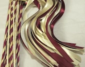 Enchanted Wedding Ribbon Wands 50 Pack IN YOUR COLORS