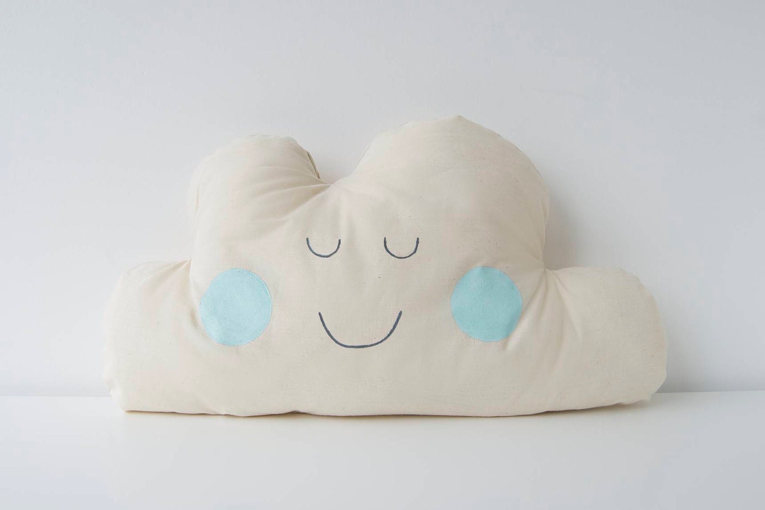 Little Cloud Cushion/Pillow - Duck Egg Cheeks