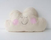 Little Cloud Cushion/Pillow - Baby Pink/Rose Cheeks