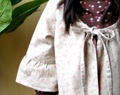 PDF Pattern - Dolly Jacket for 4 - 10 years old and tutorial.