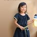 PDF Pattern - Alexis Dress for 12M - 5T and tutorial.