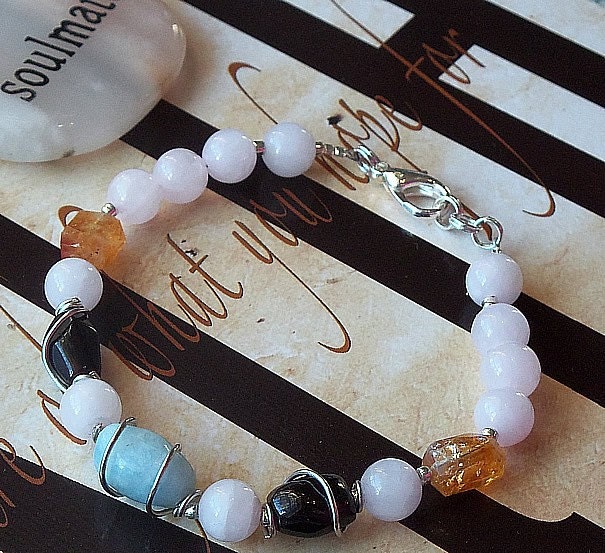 Love & Romance Spell Gemstone Bracelet