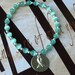 Personalized Stuttering Awareness Cat's Eye Bracelet
