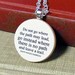 Ralph Waldo Emerson "Do not go where the path may lead..." Inspirational Quote Necklace - Graduation Jewelry