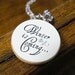 Game of Thrones Inspired "Winter is Coming" House Stark Necklace - Book Quote Jewelry