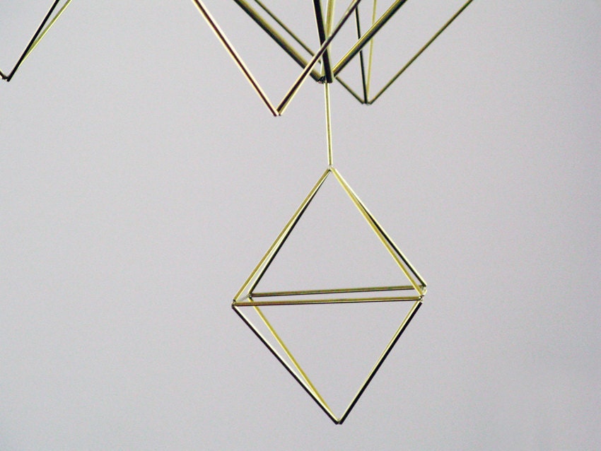 beautiful HIMMELI - brass mobile