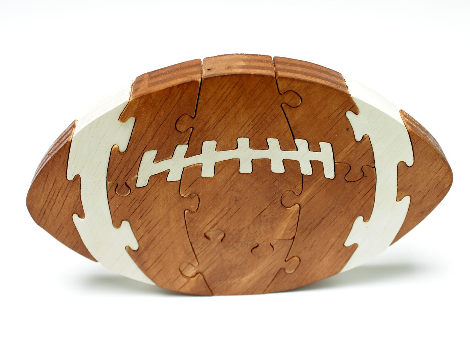 Football Puzzle and Children's Decor made from Wood - Children's Game