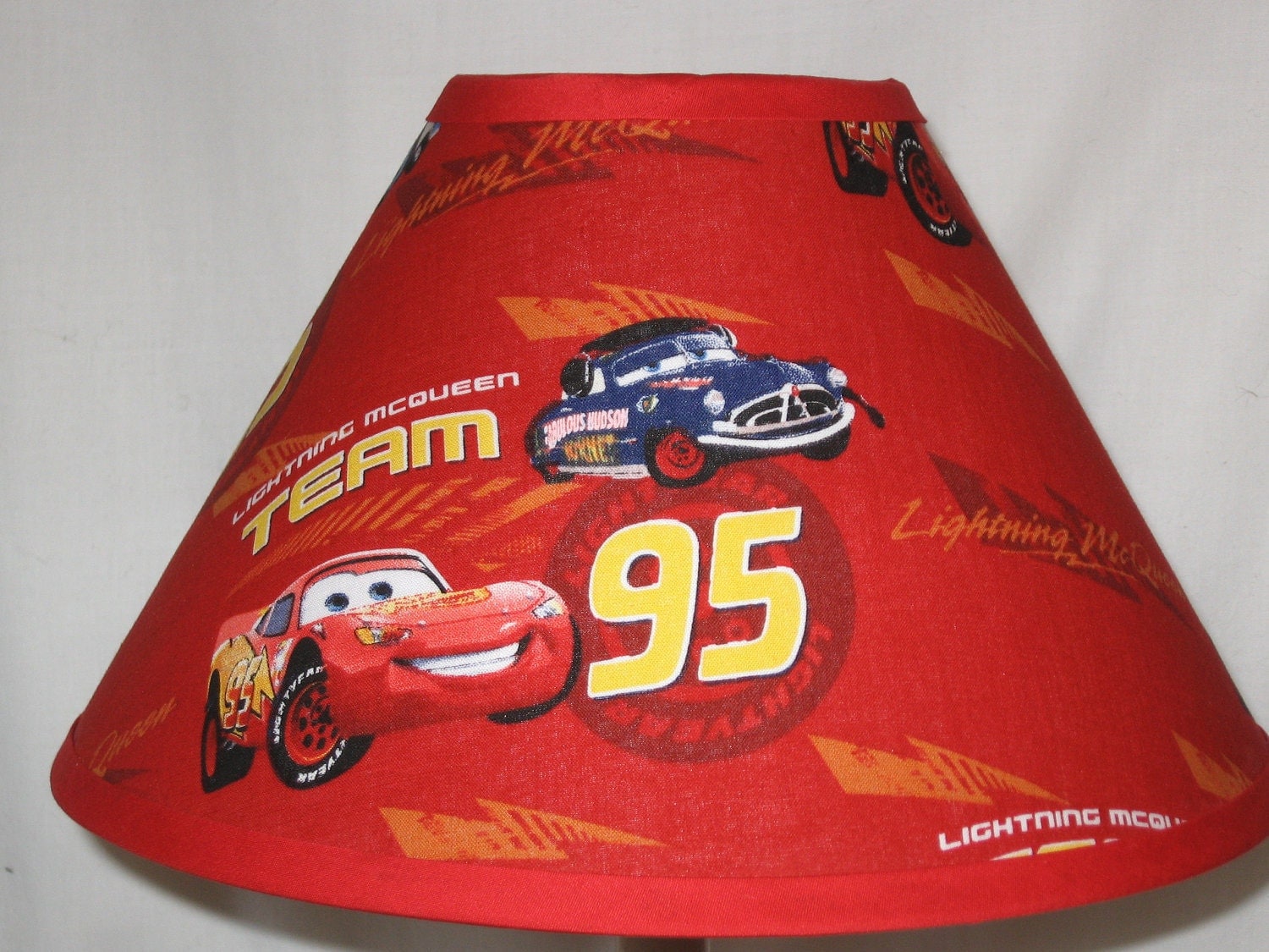 Lamp Shades  on Red Disney Cars Children S Lamp Shade By Cassycustomcreations