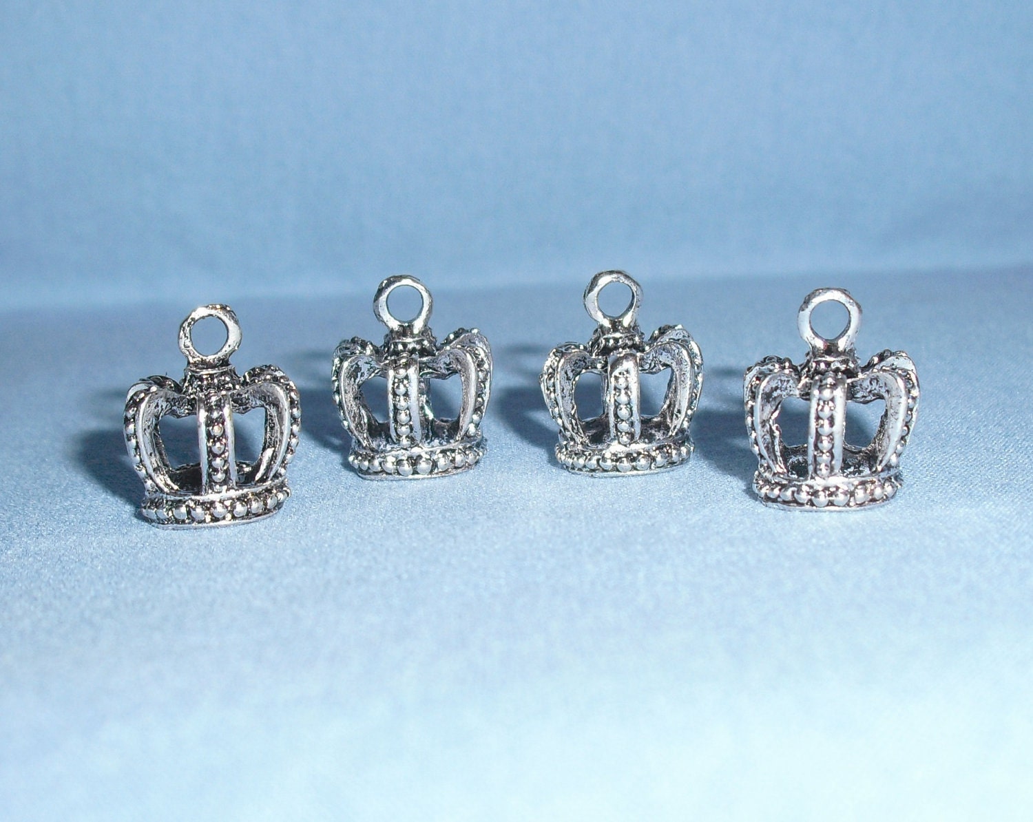 Crown Charms Set of 4