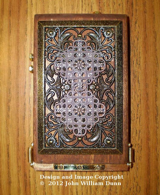 iCog Tactile V.3D  "Diana Ed." wooden steampunk case for iPod (r) Touch 2 or 3