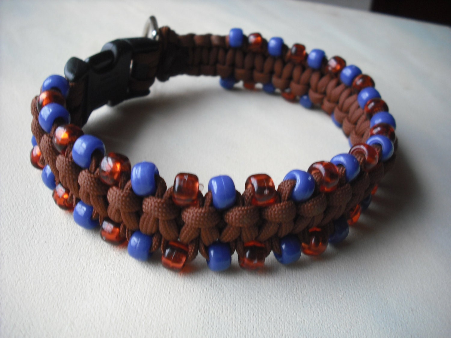 Handmade Dog Collar, Boy Dog Collar