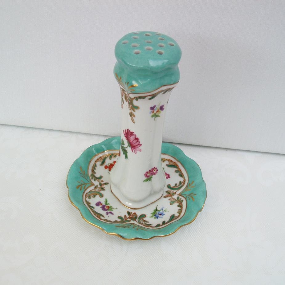 Hat Pin Holder  Pin Holder  Paris Royal Porcelain Hat Pin Stand  Flower Hatpin Container