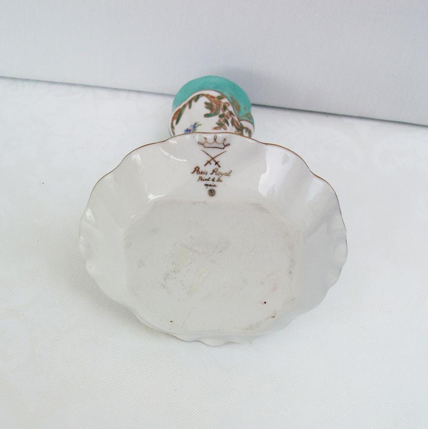 Hat Pin Holder  Pin Holder  Paris Royal Porcelain Hat Pin Stand  Flower Hatpin Container