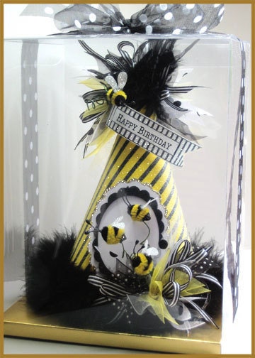 Bumblebee Birthday Party Hat