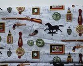 Vintage Fabric, Cotton Blend Vintage Curtain Fabric, Summer Fabric Prints, Funky Retro Fabric, Midcentury Fabric Print