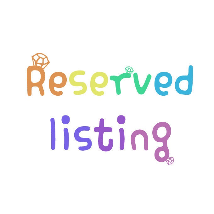 Reserved listing for lerowley