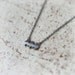 Black Baby bat necklace