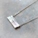 Stacked Bar necklace