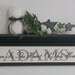 Personalized Family Name with Verse - 24" Shelf Black - Sign - Love Is The Heart Of This Home
