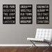 CHICAGO Subway Sign Prints. Bus Scrolls (Collection of 3) - 12 x 18