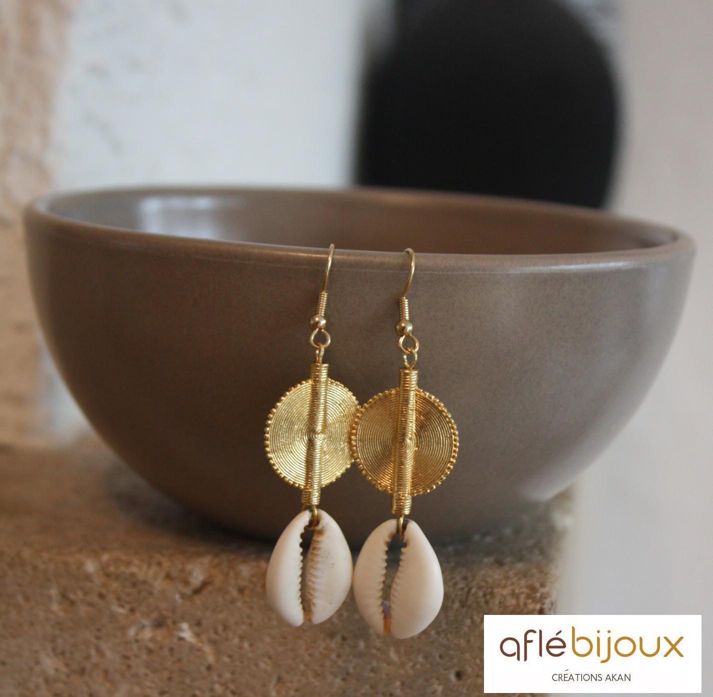 Aflé Bijoux Cauris Earrings