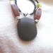 African Carnelian jade Sea heart seed Love Necklace by Fianaturals on Etsy