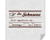 Address Stamp Personalized Rubber Stamp