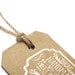 Handmade Vintage Style Custom Label Rubber Stamp