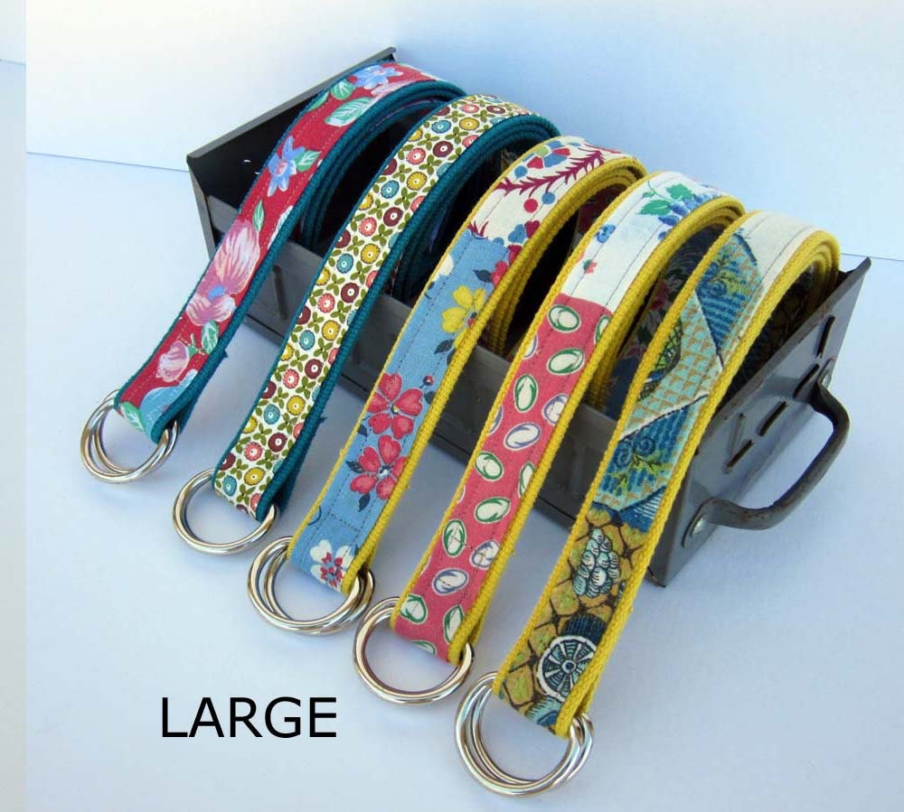 Vintage Covered Cotton Web Belt