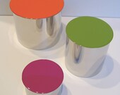 Metal Containers Canisters To Hold Your - Materials - Findings - Supplies - Crafters & Artists
