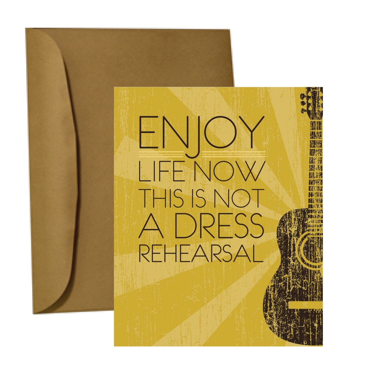 Mailable Art Card - Enjoy Life