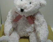 WASHABLE Microwave Lavender Teddy Bear, 15" Hot Cold Teddy Bear Heat Pack - Pink Supersoft Luxury Plush