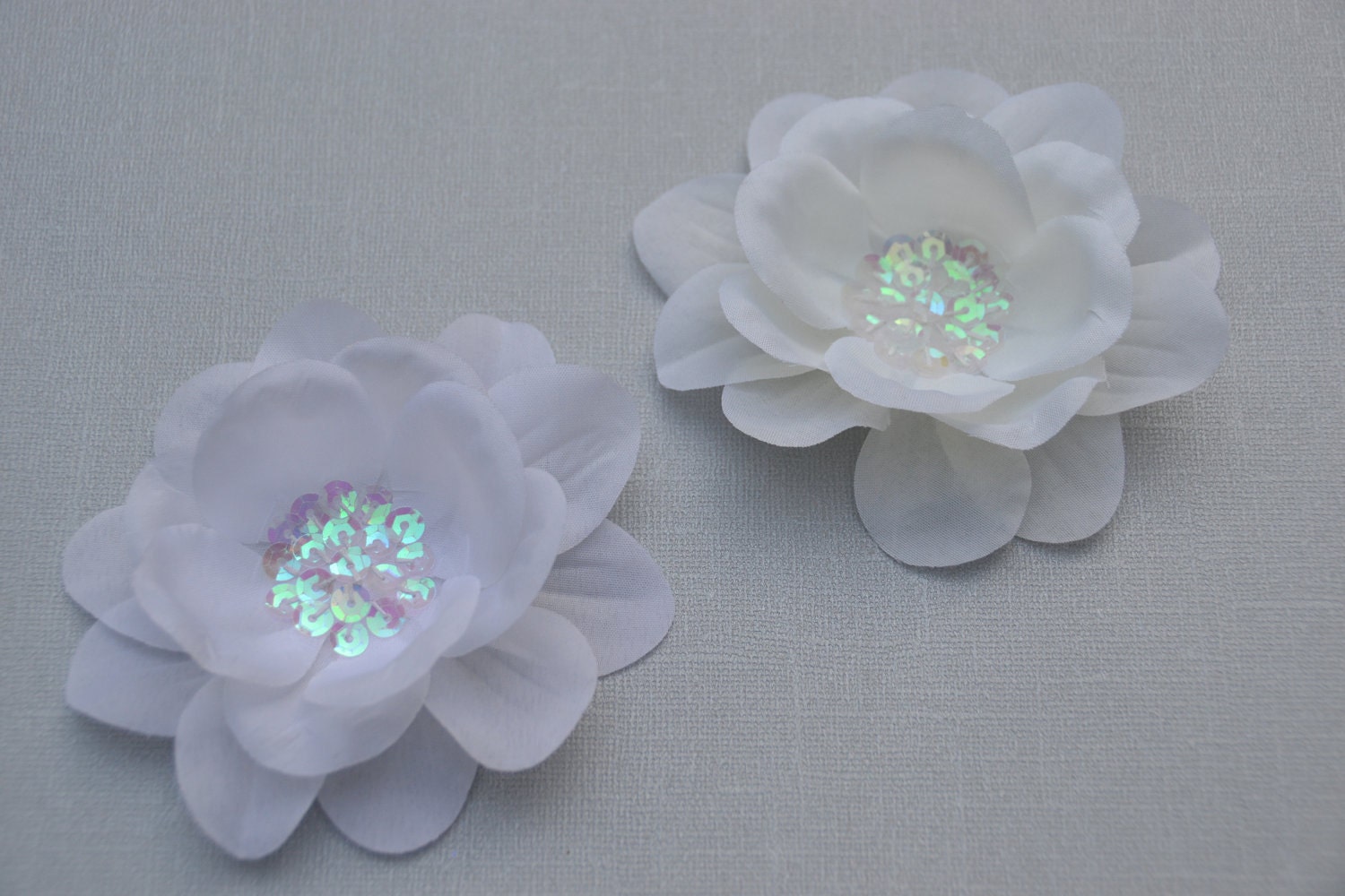 White, Ivory Flower Girl Hair Clip, Bridal Hair Piece, Wedding, White, Ivory Flower, Flower Hair Clip, Wedding Accessories, Girls Hair Clip